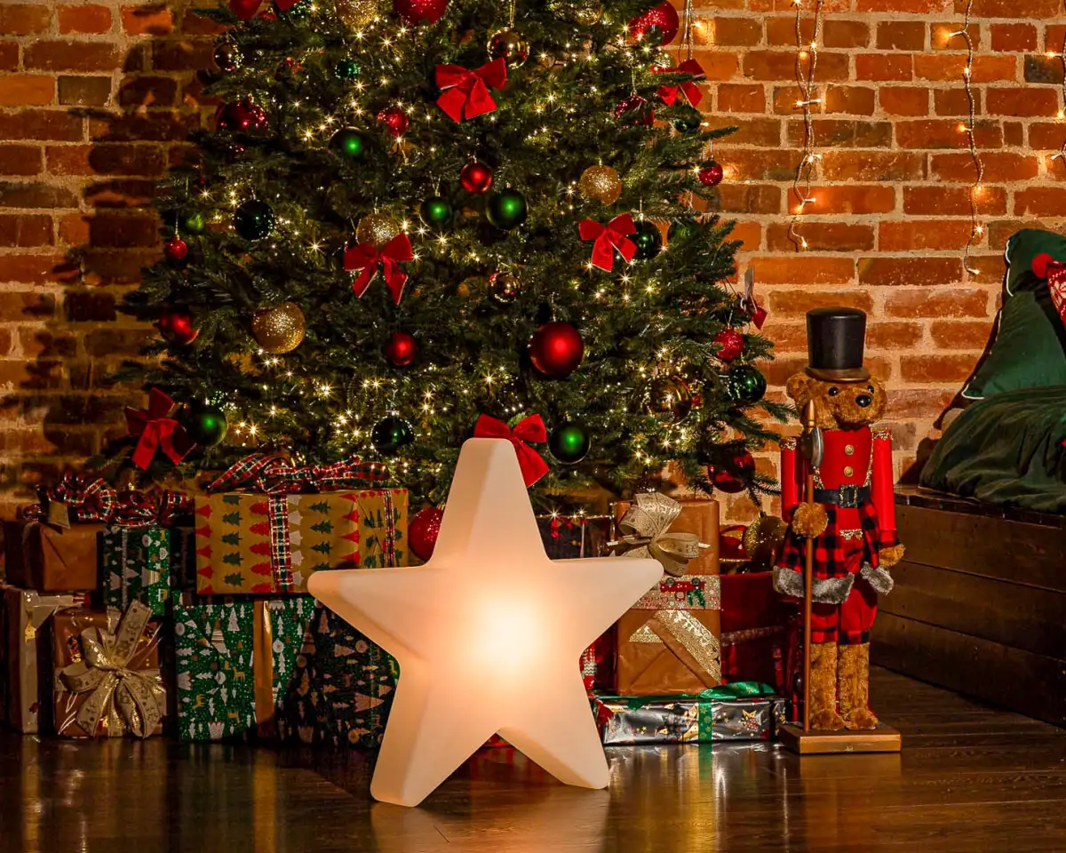 gwiazdka LED 60 cm bezprzewodowa