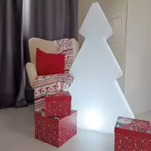 Choinka podświetlana SAPIN L LED RGBW 112 cm