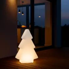Choinka podświetlana SAPIN S LED RGBW (akumulator)