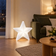 Gwiazda podświetlana POLARIS M LED RGBW 60 cm (akumulator)