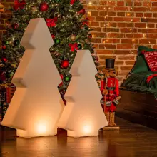 Zestaw świąteczny LED choinka 112 cm i choinka 84 cm