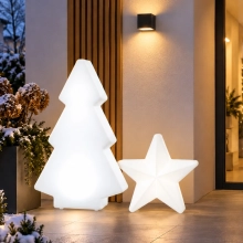 Zestaw świąteczny LED choinka SAPIN L 112 cm i gwiazdka POLARIS M 60 cm