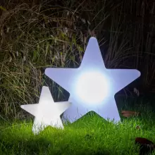 Zestaw świąteczny LED gwiazdki POLARIS S 30 cm i POLARIS M 60 cm (przewód)