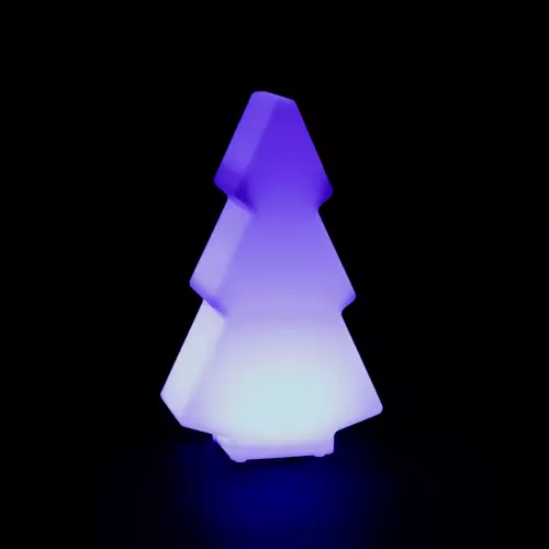 Choinka podświetlana SAPIN S LED RGBW z pilotem