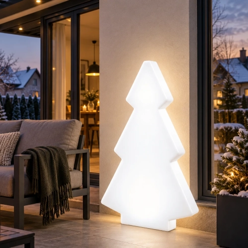 Choinka podświetlana SAPIN L LED RGBW 112 cm