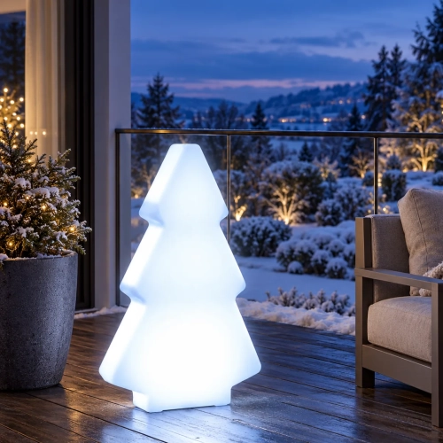 Choinka podświetlana SAPIN M LED RGBW 84 cm