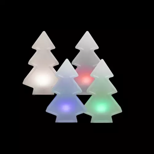 Choinka podświetlana PINUS S LED RGB z pilotem