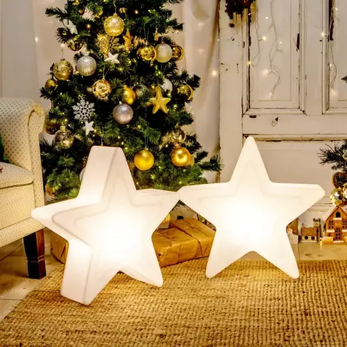 Gwiazda podświetlana STELLA M LED RGB z pilotem