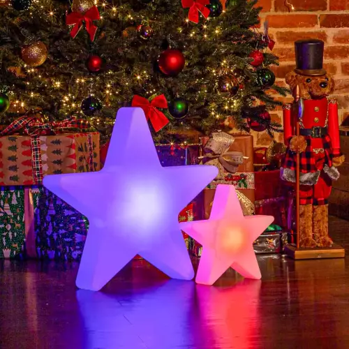 Gwiazdka podświetlana LED POLARIS S i M z pilotem