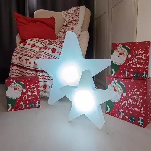 Gwiazdki podświetlane LED POLARIS S i M z pilotem