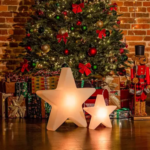 Gwiazdka podświetlana LED POLARIS S i M z pilotem