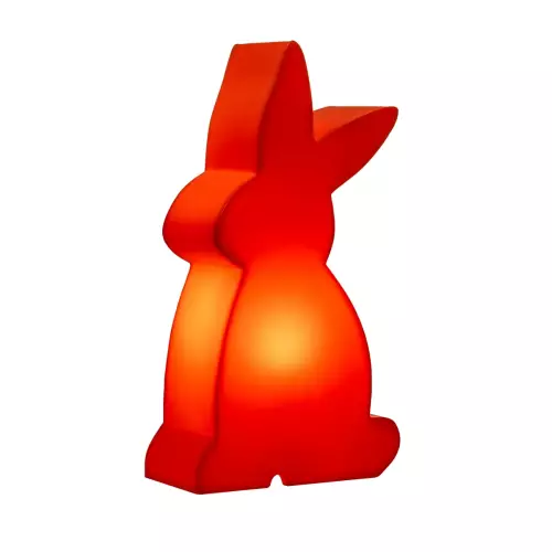 Pomarańczowy podświetlany zajączek BUNNY LED