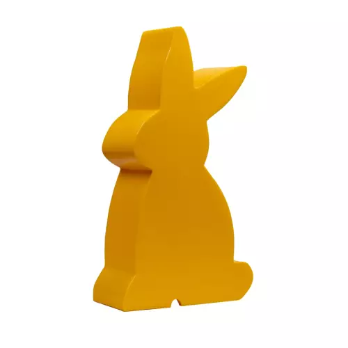 Zajączek świąteczny BUNNY żółty z wyłączonym podświetleniem