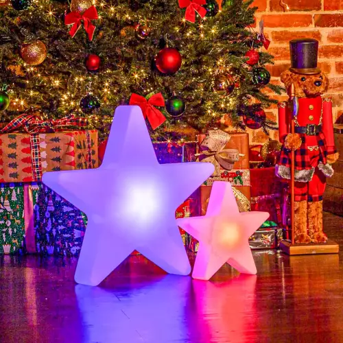 Zestaw gwiazdek LED RGBW POLARIS 30 i 60 cm