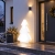 Choinka podświetlana SAPIN L LED RGBW 112 cm