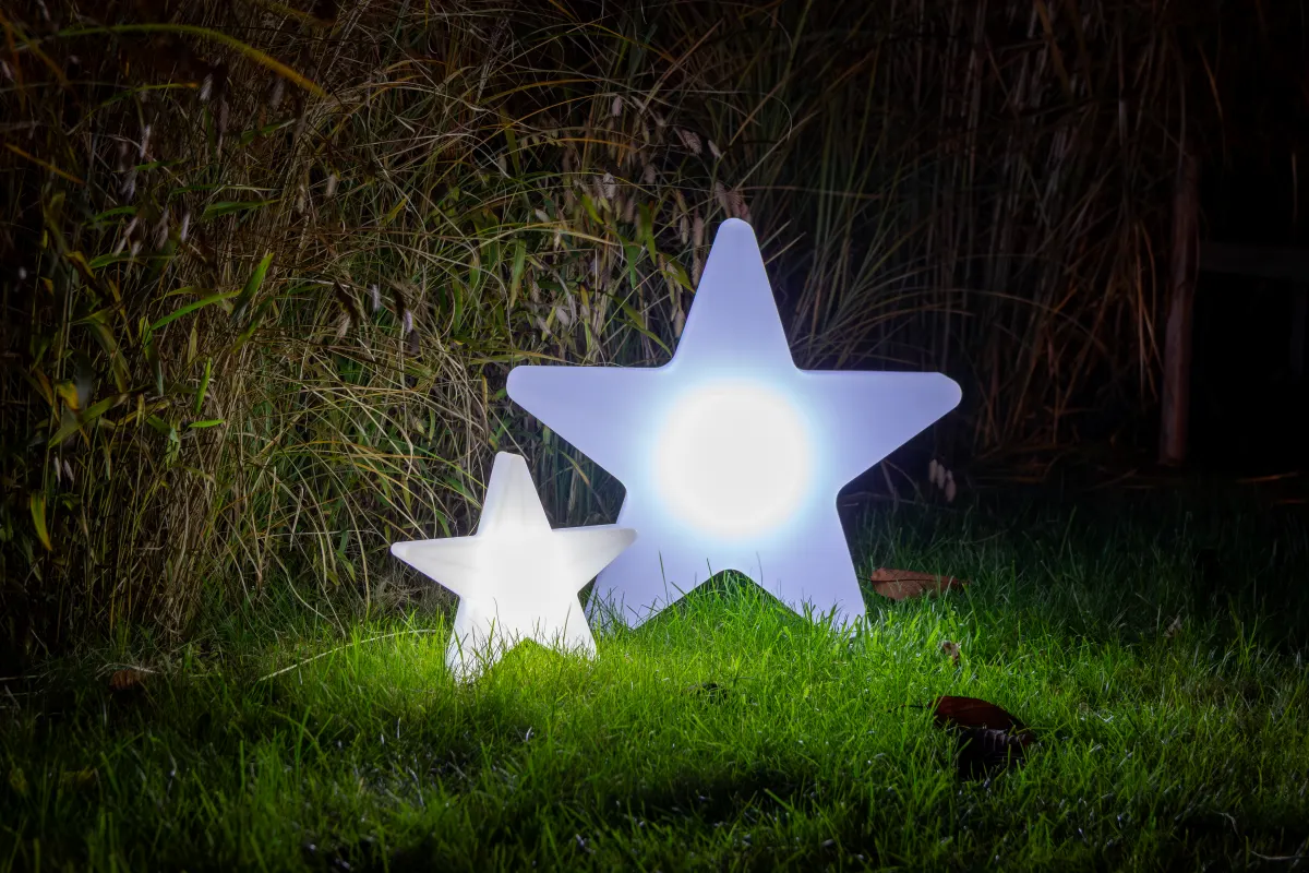 podświetlana gwiazdka LED