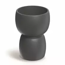 Donica DUALA ROUND TDR30-106GR Ø30x41 cm szary beton