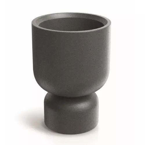 Donica MOLTA GRAIL MIDL TMG40M-105GR Ø40x54 cm jasny granit