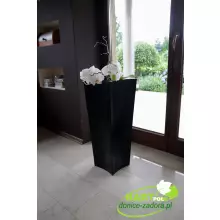 Donica z polietylenu DORIS PL-DO80 czarny