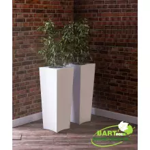 Donica z polietylenu DORIS PL-DO100 biały