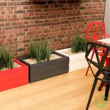 Donica z polietylenu NYX PL-NY30 antracyt