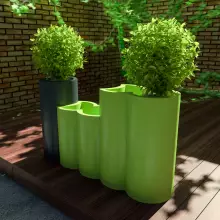 Donica z polietylenu ADDPOT ST-ADDPOT70 limonka