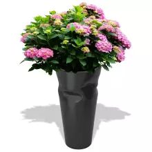 Donica z polietylenu BENT ST-BENT69-PD antracyt