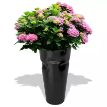 Donica z polietylenu BENT ST-BENT69 czarny