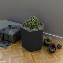 Donica z polietylenu CETO PL-CE60 antracyt