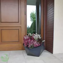 Donica z polietylenu DIONE PL-DI53 antracyt