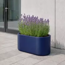 Donica z polietylenu LETO PL-LE42 niebieski