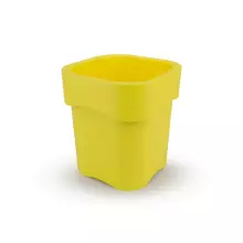 Żółta donica FLORA o wysokości 65 cm