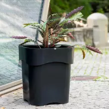 Donica z polietylenu FLORA ST-FLORA65 czarny