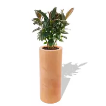 Donica z polietylenu HEBE PL-HE89-PD terakota