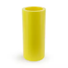 Cytrynowa donica o kształcie walca Hebe 70 cm