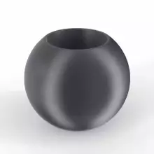 Donica z polietylenu JUPITER PL-JU64 antracyt