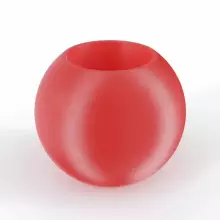 Donica z polietylenu JUPITER PL-JU64 czerwony