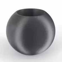 Donica z polietylenu JUPITER PL-JU80 antracyt