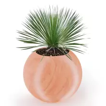 Donica z polietylenu JUPITER PL-JU80 terakota