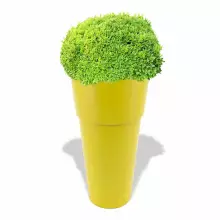 Donica z polietylenu KARI PL-KA100 cytryna