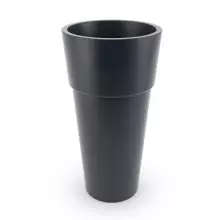 Antracytowa donica KARI PL-KA100