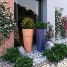 Donica z polietylenu KARI PL-KA100 terakota