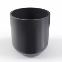 Donica z polietylenu LUNA PL-LU80 antracyt