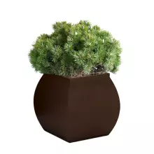 Donica z polietylenu MARS PL-MA51 czekolada