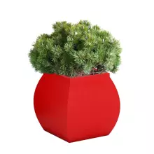 Donica z polietylenu MARS PL-MA51 czerwony