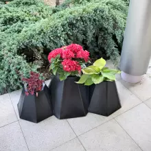 Donica z polietylenu MONT ST-MONT40-PD antracyt