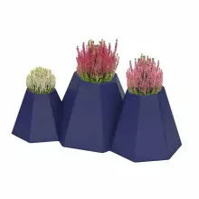 Donica z polietylenu MONT ST-MONT40-PD niebieski