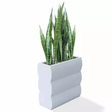 Donica z polietylenu NYX PL-NY70 biały