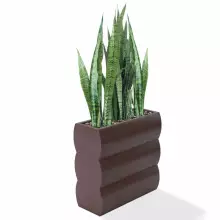 Donica z polietylenu NYX PL-NY70-PD czekolada