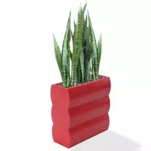 Donica z polietylenu NYX PL-NY70-PD czerwony